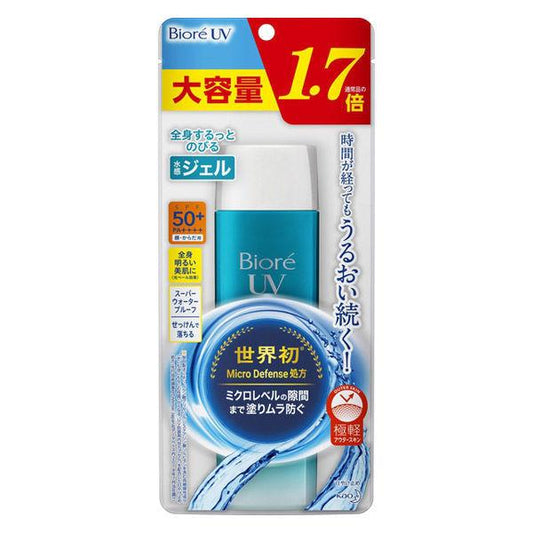 Biore(비오레)UV 아쿠아 리치맛 워터 리 젤 대용량 155ml 가오