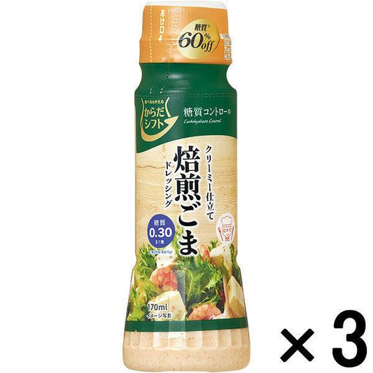SSK foods 몸 쉬프트 당질 콘트롤 배전참깨 드레싱 3개