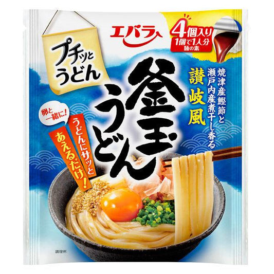 에바라식품공업 쁘띠 와 우동 부옥우동 23g×4개 1봉지