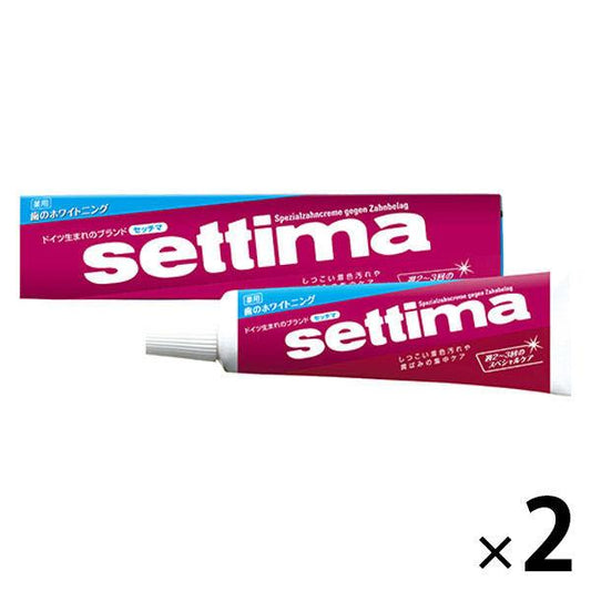 셋치마 서는 연마 스페셜 40g 상타입 썬스타 settima 치약 미백 화이트닌구 충치 불소 미니 트래블 휴대용