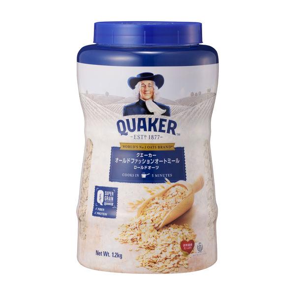 QUAKER(quaker) old fashioned 오토밀 1.2kg 1개 시리얼 롤 드 O즈