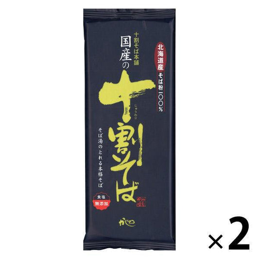야마모토 식품 야마모토인지(든가) 하의 국산10할 옆(소바) 1세트(2개)