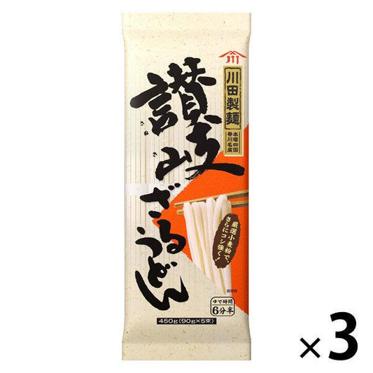 닛신 foods 카와다 국수 제조 사누키 소쿠리 우동450g 1세트(3개)