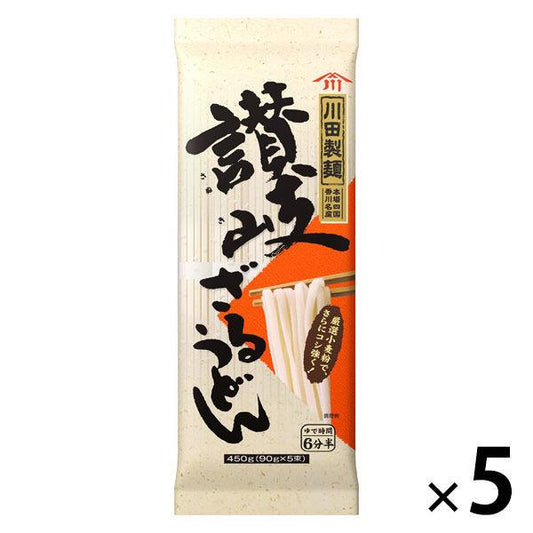 닛신 foods 카와다 국수 제조 사누키 소쿠리 우동450g 1세트(5개)