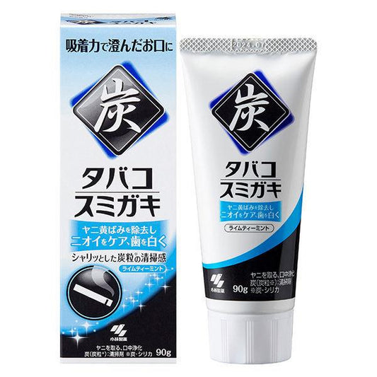 담배스미가키 라임 티 민트 90g 코바야시 제약 미백 화이트닌구 치약 양치질