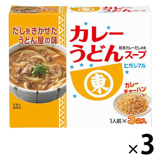 히가시마루 카레 우동 스프 3개