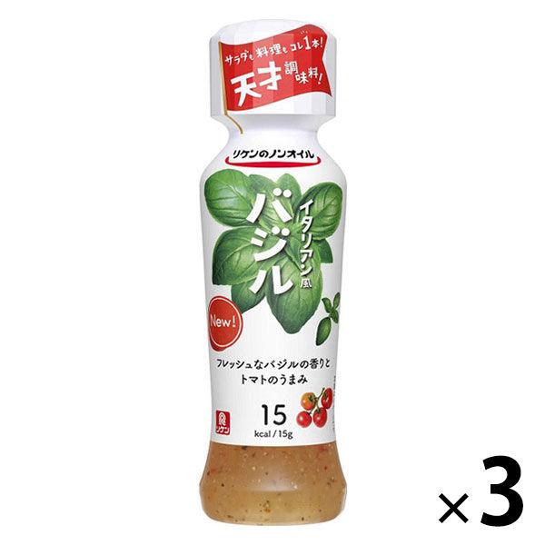 이화학 비타민 이화학의 논오일 이탈리안풍 바질 190ml 3개