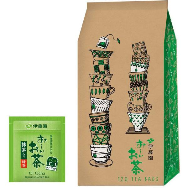이토 엔 오이 차 녹차 (말차 포함) 티백 1 봉지 (120 가방 입) 유익 에코 티백
