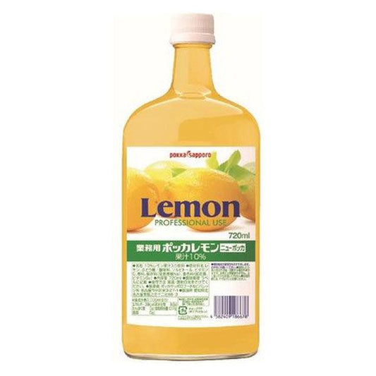 업무용 포가레몬 뉴 포가 720ml 6개 레몬 과즙 포가삿포로