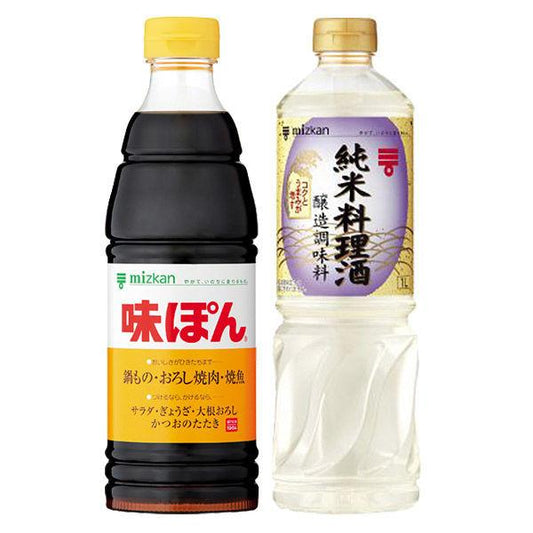 미츠칸 맛 폰즈 600ml+순미 요리주1L세트