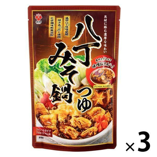 모리타8 정된장 냄비 조금도 750g 3개