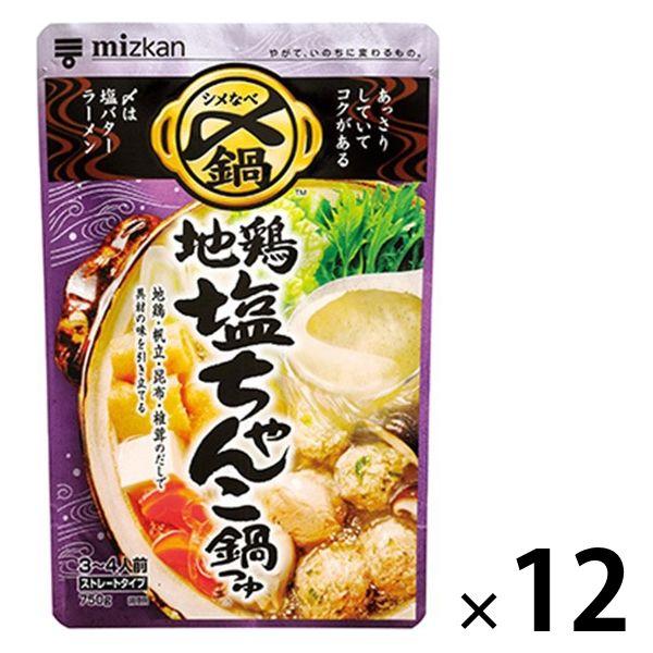 미츠칸〆까지 맛있은 토종닭염 짱코과 조금도 스트레이트 750g 12개