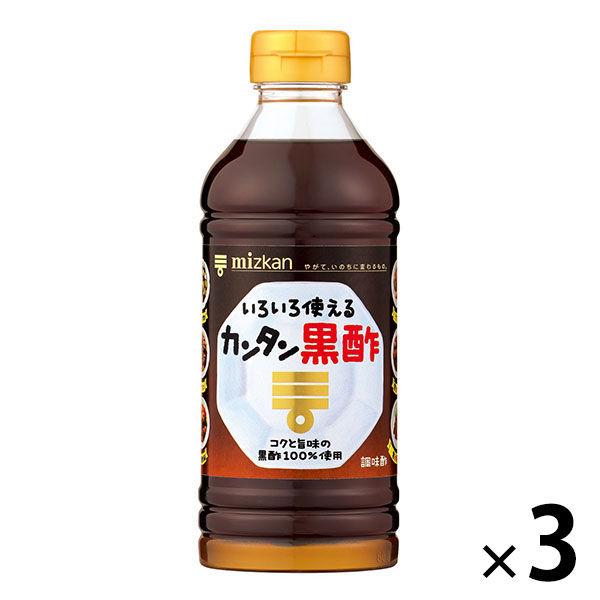 미츠칸 캔 탕흑 식초 500ml 3개