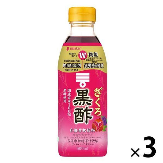 미츠칸 석류나무흑 식초 500ml 3개