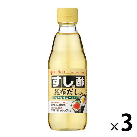 미츠칸 초밥초 다시마 육수 들어감 360ml 3개