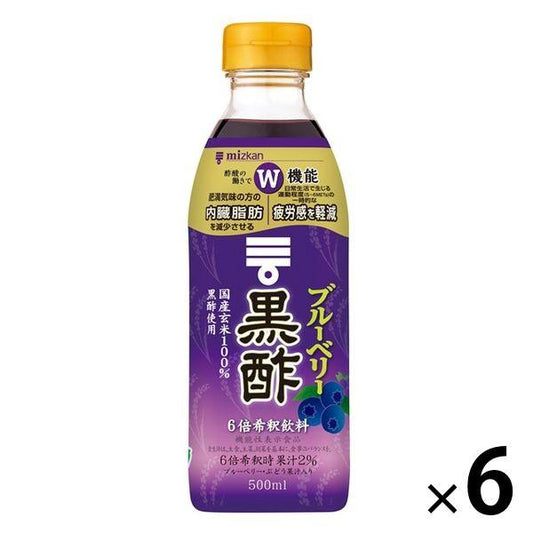 미츠칸 블루베리흑 식초 500ml 6개