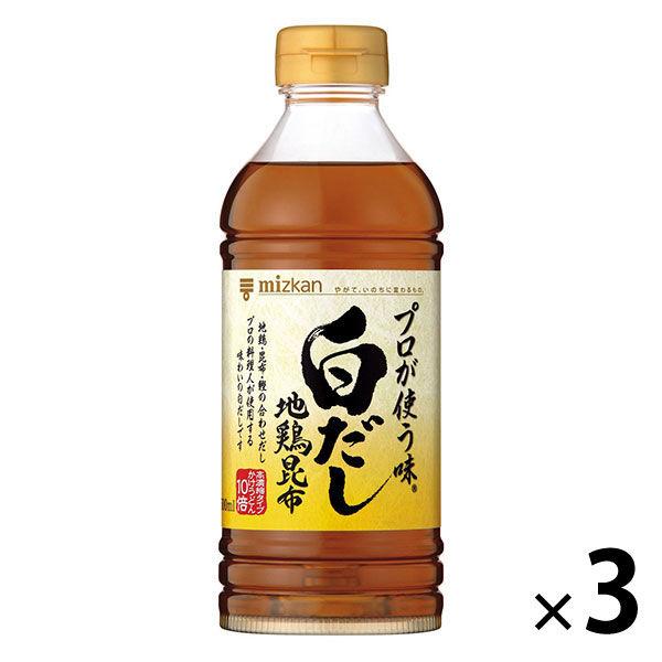 미츠칸 프로가 사용하는 맛맑은 육수 500ml 3개