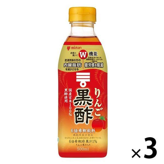 미츠칸 사과흑 식초 500ml 3개
