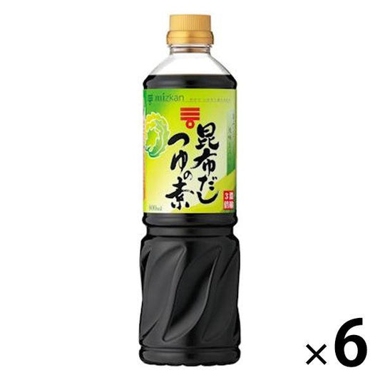 미츠칸 다시마 육수 조금도 소3배 800ml 6개