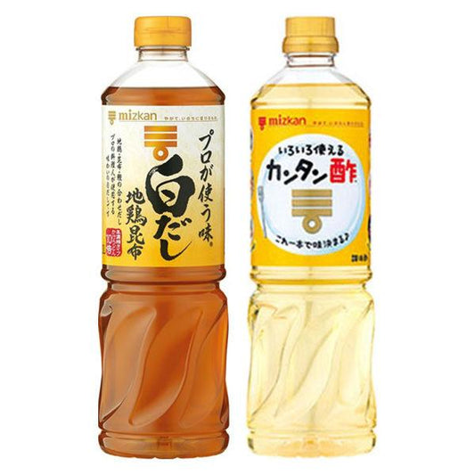 미츠칸 프로가 사용하는 맛맑은 육수 1L +캔 탕초1L 각1개 합계2식분
