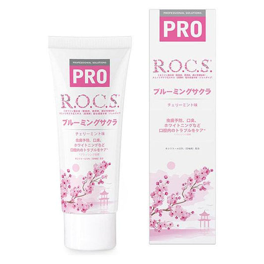 R.O.C.S.(록스) PRO 블루밍 사쿠라 체리 민트 94g 록스・재팬 치약