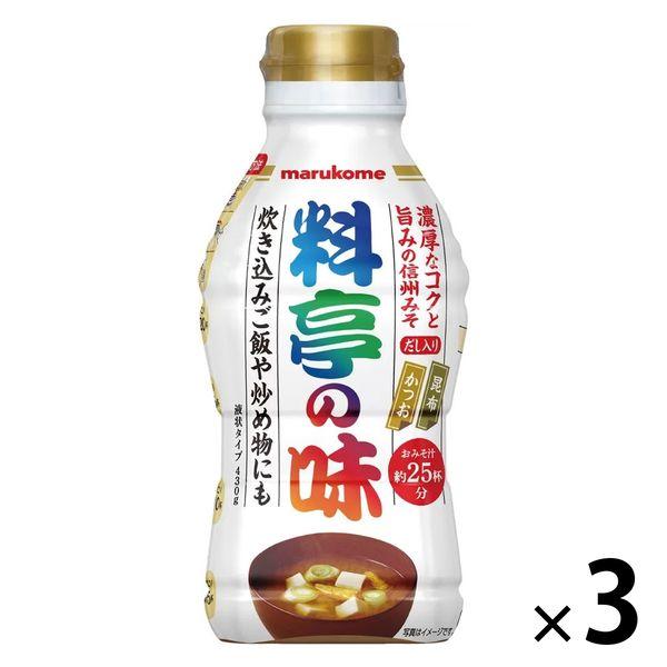 마르코메 액된장 요정의 맛 430g 3개