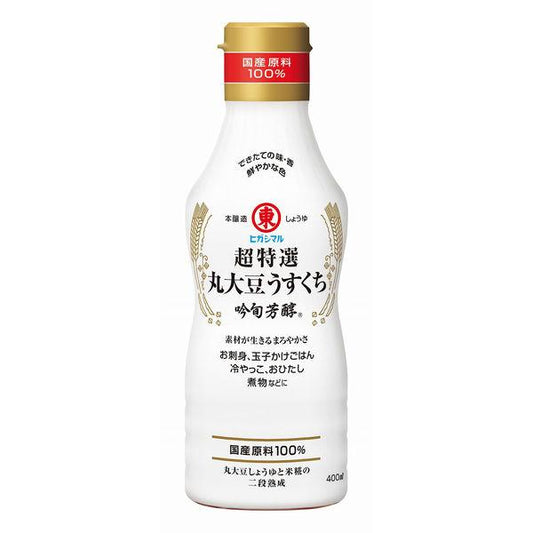 히가시마루간장초 특선 환대두 연한 것음순향기로운 400ml 1개