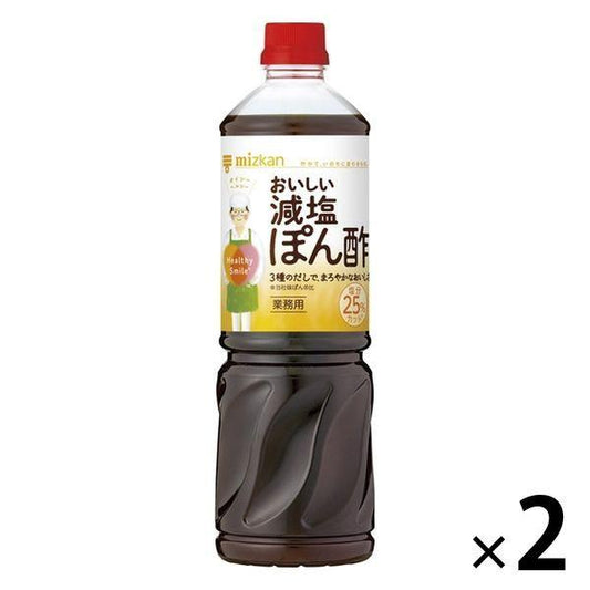 미츠칸 업무용 Healthy Smile맛있은 감소 염#지 않겠 식초 2개 (폰즈소스)자즙