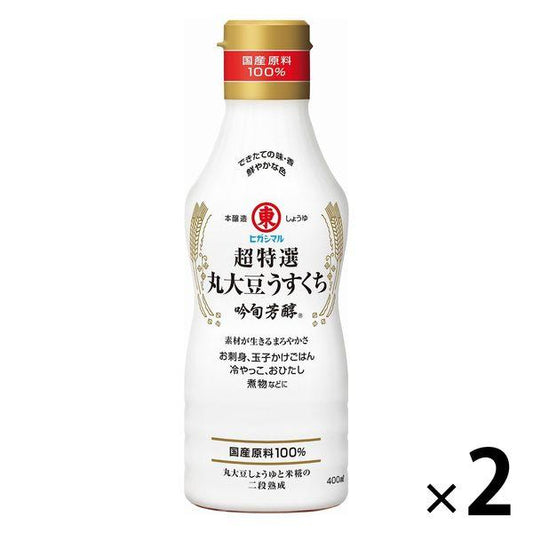 히가시마루간장초 특선 환대두 연한 것음순향기로운 400ml 2개