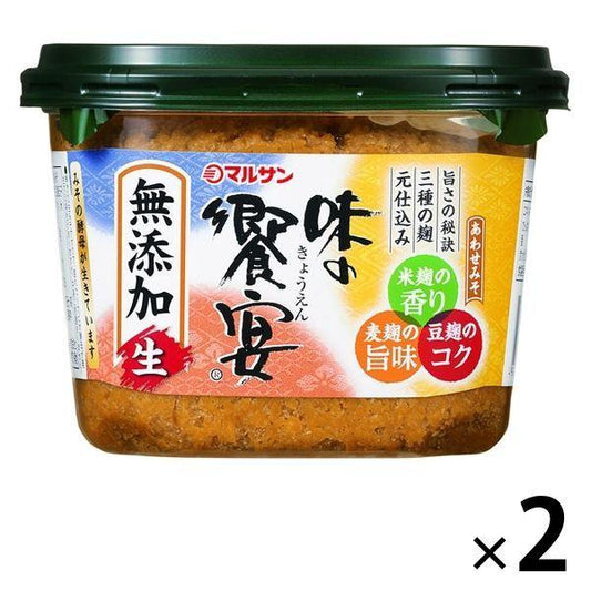 맛의 향연무 첨가생 된장 750g 2개 마루산아이