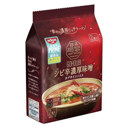 라면 닛신식품 닛신 포상라왕 대면 시비신 농후 된장 1봉지(2개입)