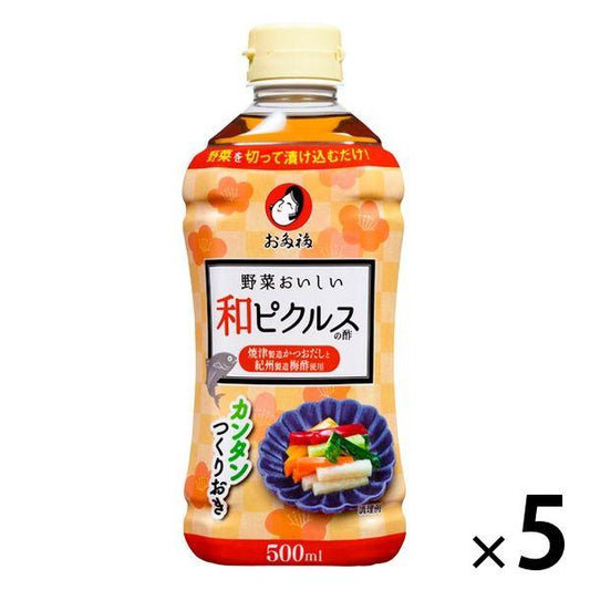 오타후쿠소스 합 피클의 식초 500ml 5개