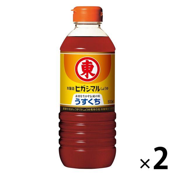 히가시마루간장 연한 것 간장 500ml 2개