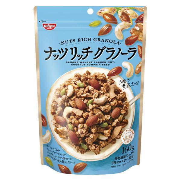 닛신시스코 너츠 리치맛 그라 노라 1봉지 시리얼