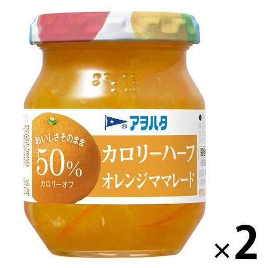 Aohata 칼로리 하프 잼 오렌지 마마 레이 드 150g 1세트(2개)