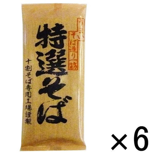 야마모토 식품 특선 옆(소바) 1세트(200g×6 포)