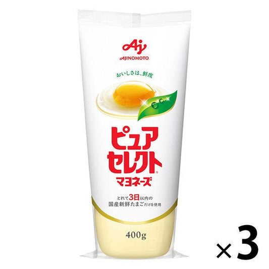 아지노모토 퓨어 셀렉트 마요네즈 400g 1세트(3개입)