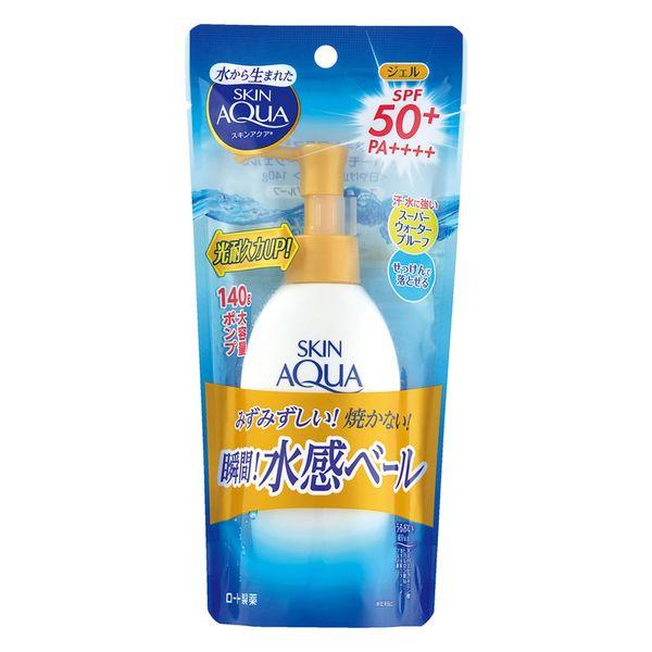 스킨 아쿠아 슈퍼 모이스쳐 젤 펌프 SPF50+ PA++++ 140g 로토제약