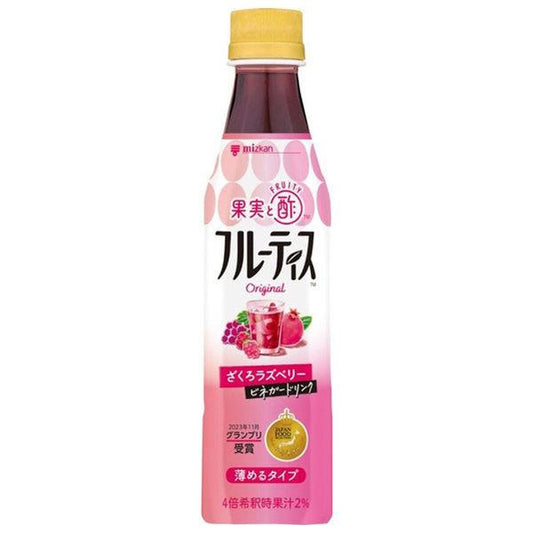 식초 드링크 미츠칸 프루티스 석류나무라즈베리 350ml 1개