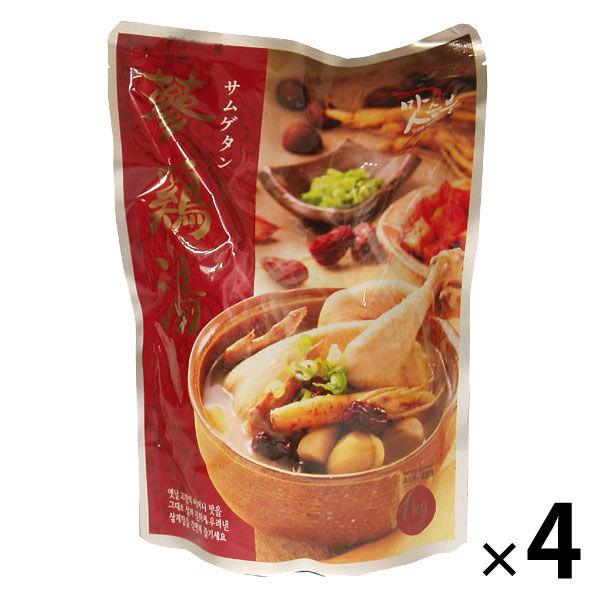칼디 커피농장 맛슨부 섬 왜나막신 (참닭탕) 1kg 4개