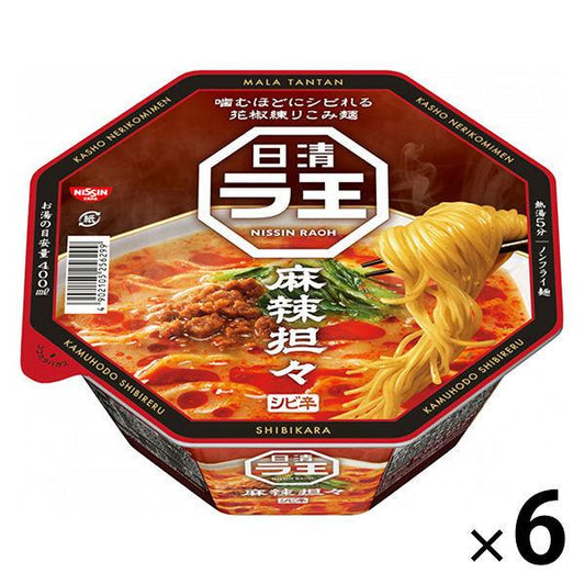 닛신식품 닛신라왕 마# 담 1세트(6식)