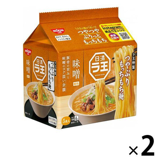 닛신식품 닛신라왕 된장 5 식팩 1세트(2개)