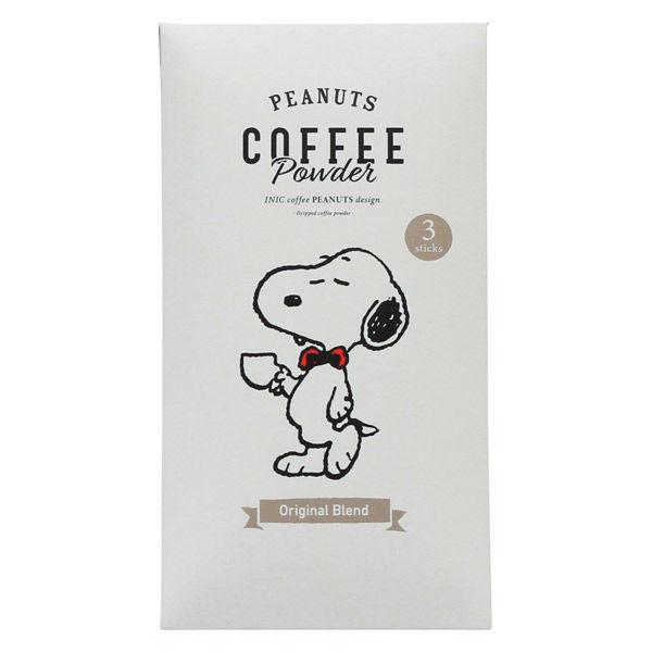 (스틱 커피)SNOOPY 스누피 커피 PEANUTS coffee 오리지날 블렌드 씰 카드부 1개(3개입)