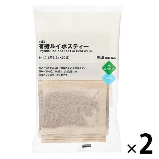 무인 양품 수 내밀기 유기농 루이 보스 티 64g(1L용3.2g×20백) 2 포우량품 계획