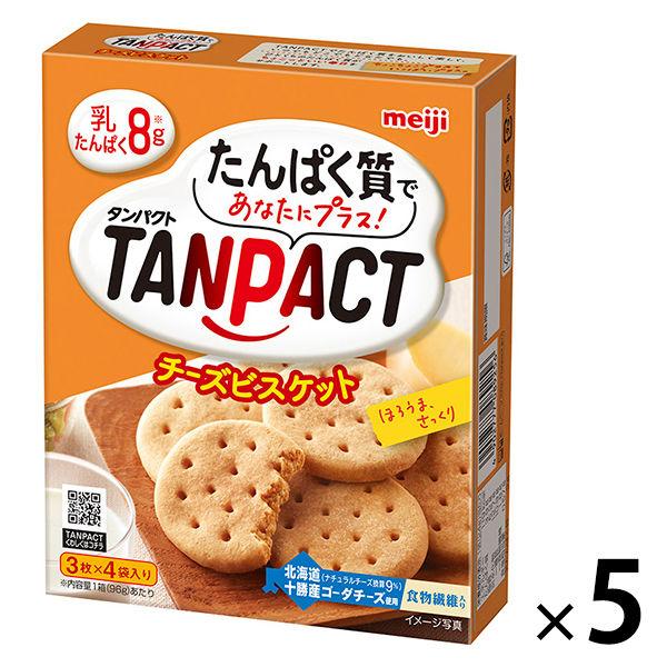 메이지 TANPACT(단백도) 치즈 비스켓 5상자