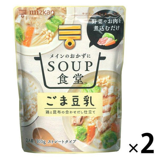 미츠칸 SOUP식당 참깨 두유 2남의 앞/300g 2개