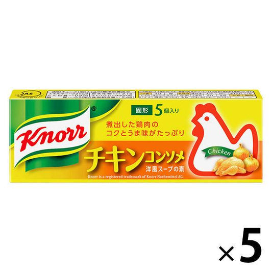 아지노모토 knorr 치킨 콘소메 5 개입 상자 5개