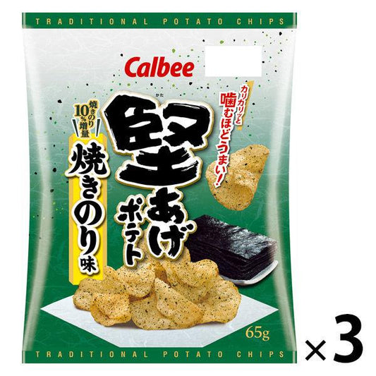 Calbee 카타아게 포테이토 구이 맛김 맛 65g 3 포